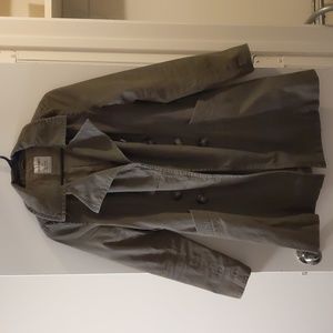 Old Navy Army Green Double Breasted Coat